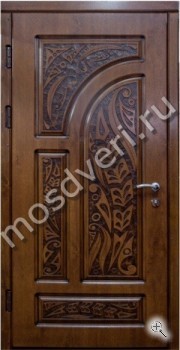 Входная парадная дверь для частного дома с виноритом - купить от производителя Мосдвери Входная парадная дверь для частного дома с виноритом